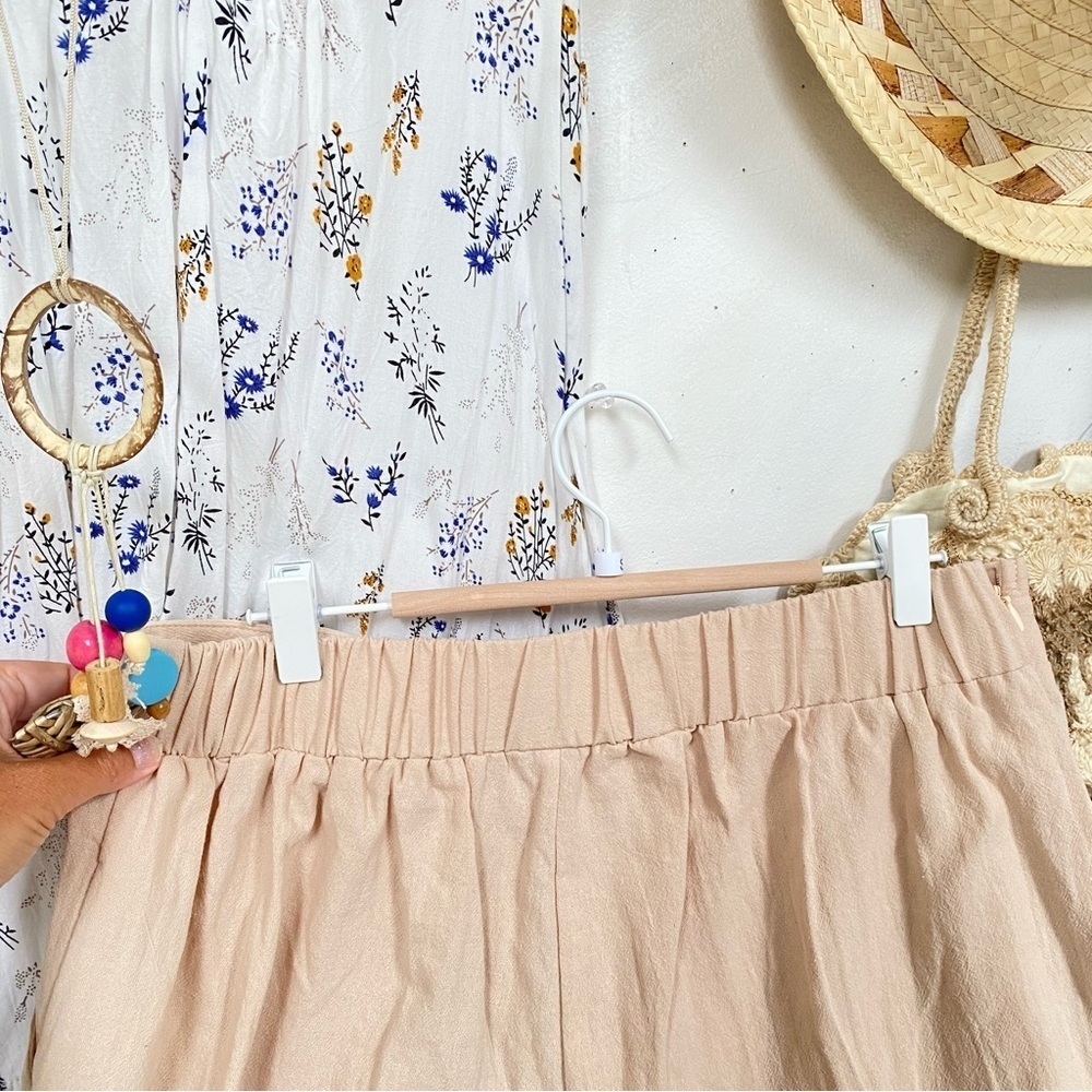 Trendy summer boho shorts w pockets & shabby chic vibe - Picture 8 of 12